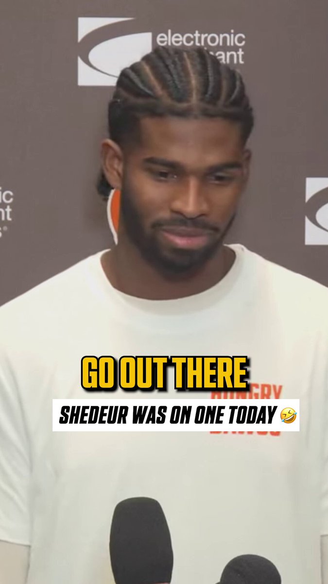 Shedeur Sanders Core 😂

(via @Browns) 