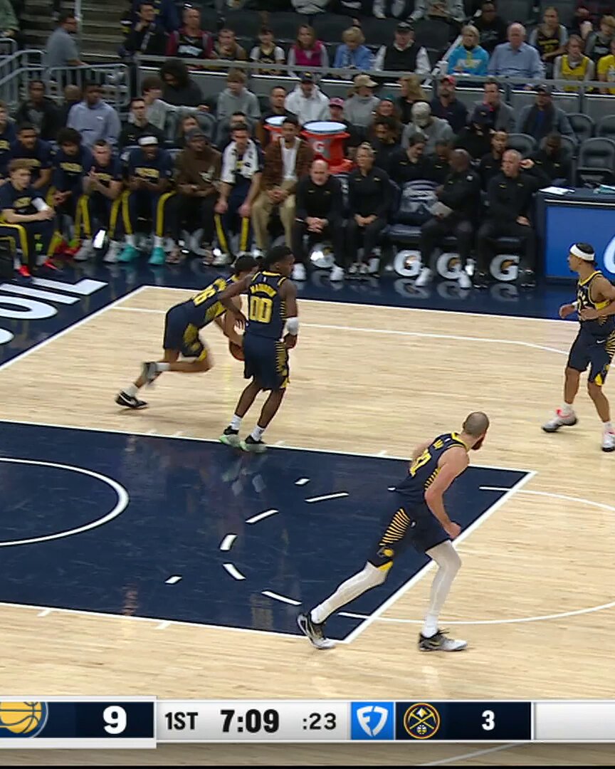 Ben Sheppard buries the triple 👏 