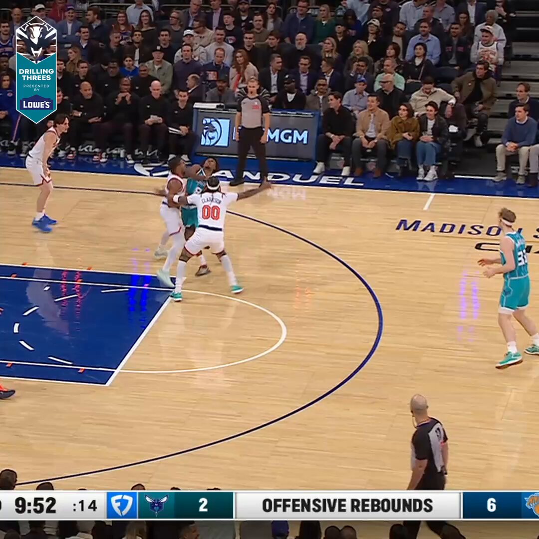 Liam for 3️⃣

📹 @FDSN_Hornets | @Lowes x @liammcneeley30 