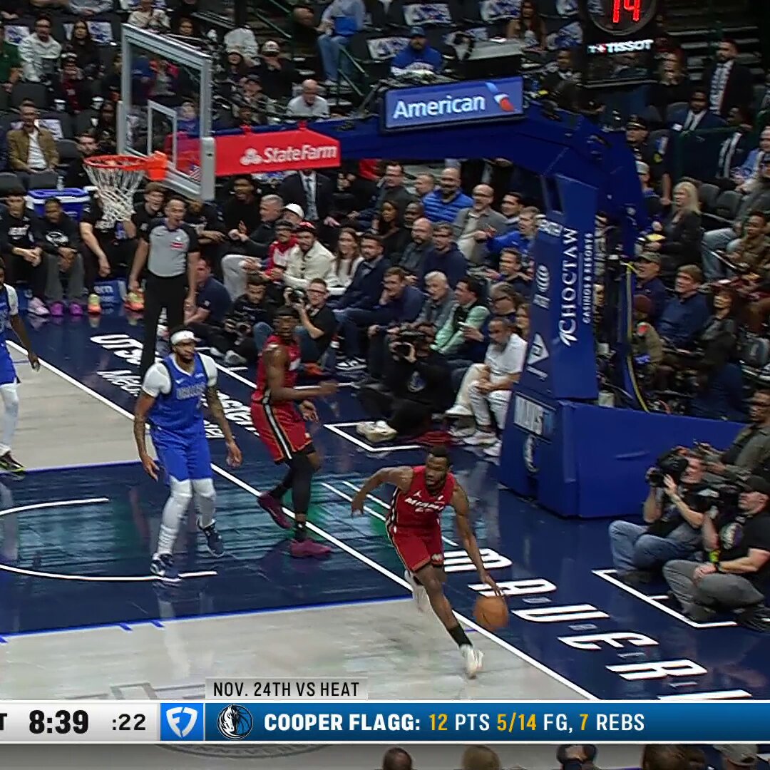 Tyler Herro scoops it up and in!

He's got 9 of MIA's first 20 points 

Watch on NBA TV: