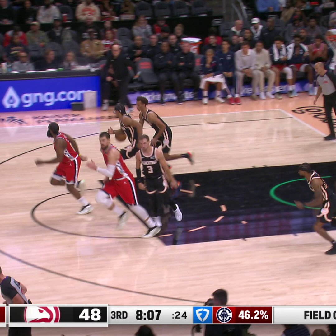 Heads up 🗣️ Count it for John Collins! 