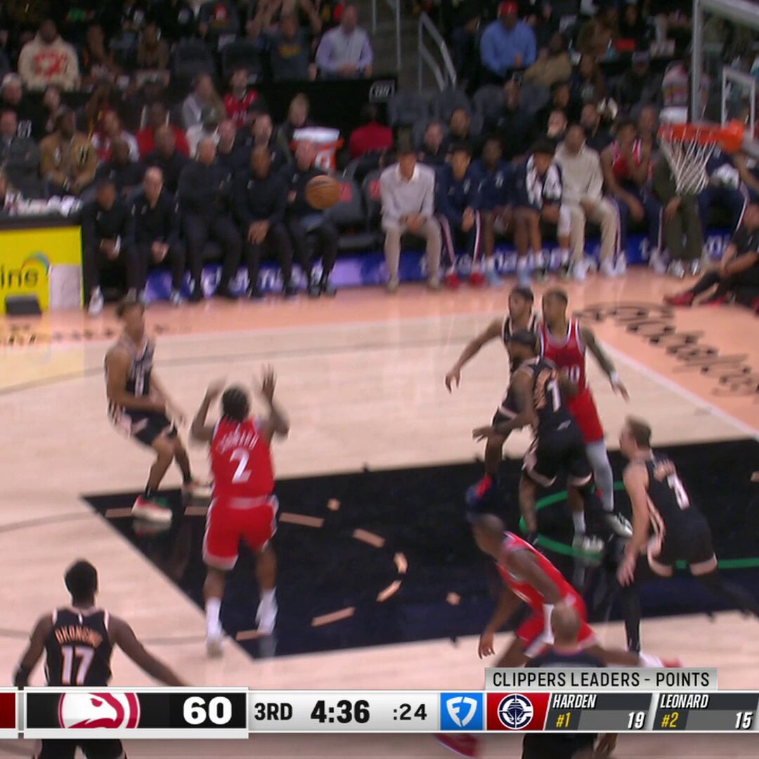 Kawhi Leonard ➡️ James Harden 👌 