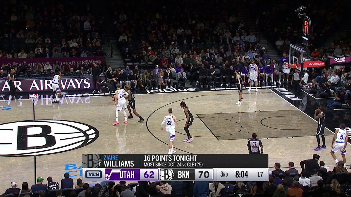 THIS DIME from Lauri Markkanen...

And the Keyonte George 4-point play! 