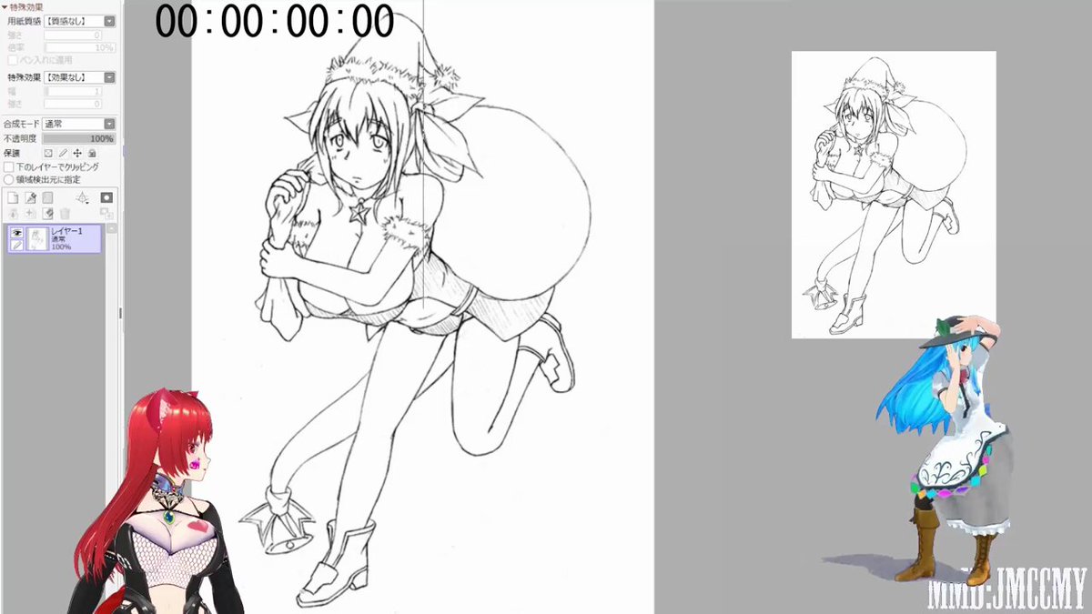 ⭐︎Y⭐︎ページ HP[Y'stac]CharaPictureに完成品を載せてます。