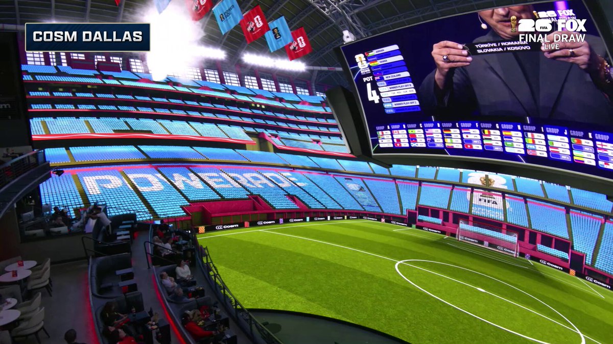 先日の組み合わせ抽選会もライブビューイングしており、ワールドカップ