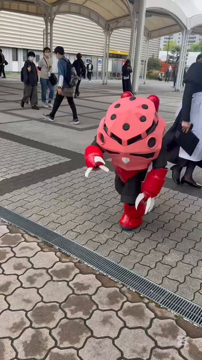 コミコンに向かうズゴック #東京コミコン2025