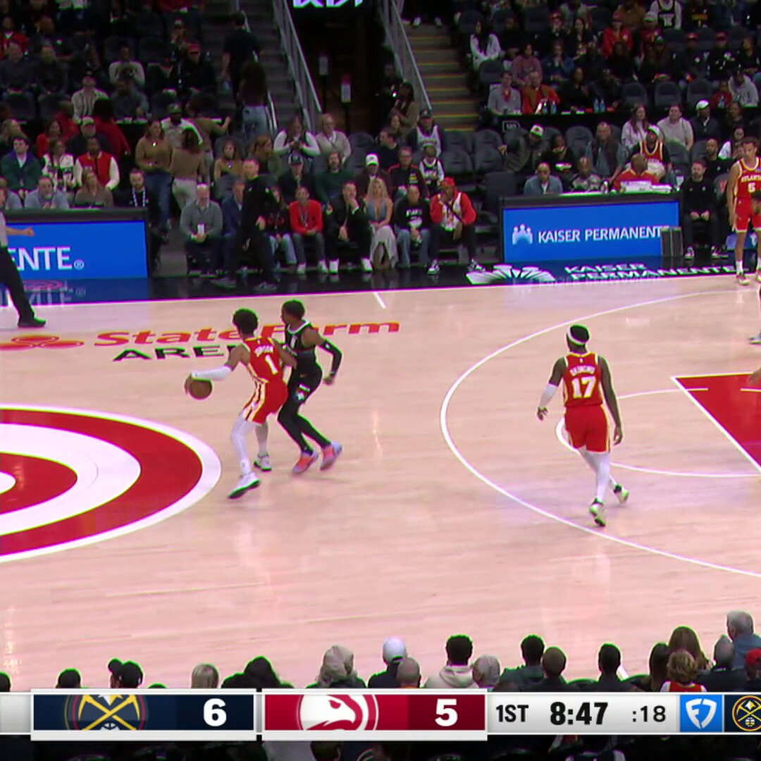 HISTORIC FIRST HALF FOR JALEN JOHNSON! 

11 PTS | 10 REB | 12 AST 

He's now the 5th player in the PxP era (1997-98) to record a first-half triple-double 🔥 