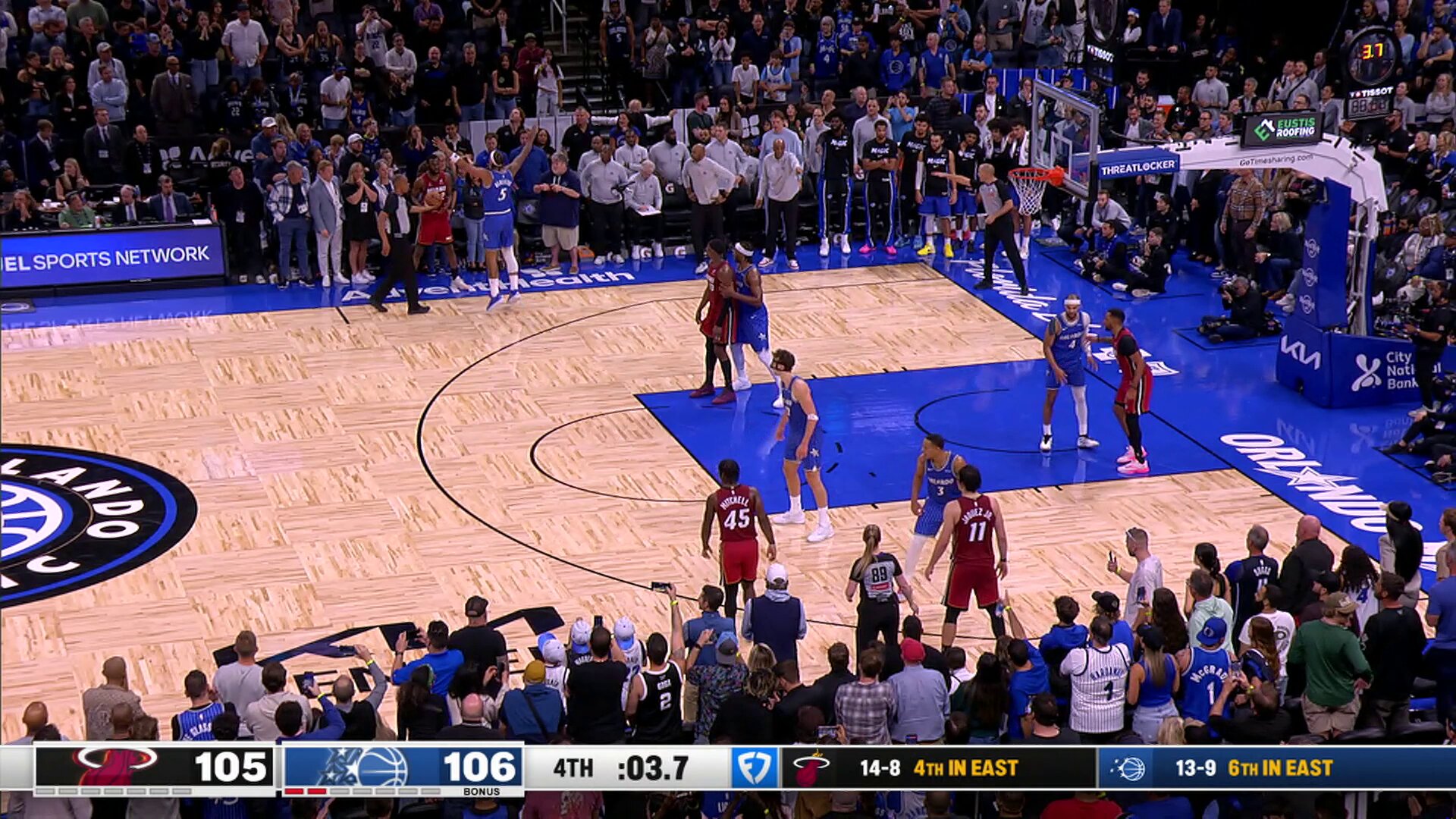 MAGIC HOLD ON TO WIN IT OVER THE HEAT!

Franz Wagner leads the way with 32 PTS