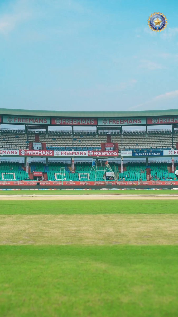 Vizag set for the ODI Picture