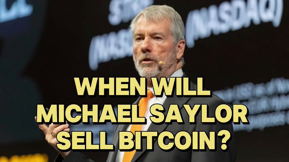 🚨Bureau : Saylor: "Il Bitcoin può essere venduto, ma solo in condizioni specifiche"