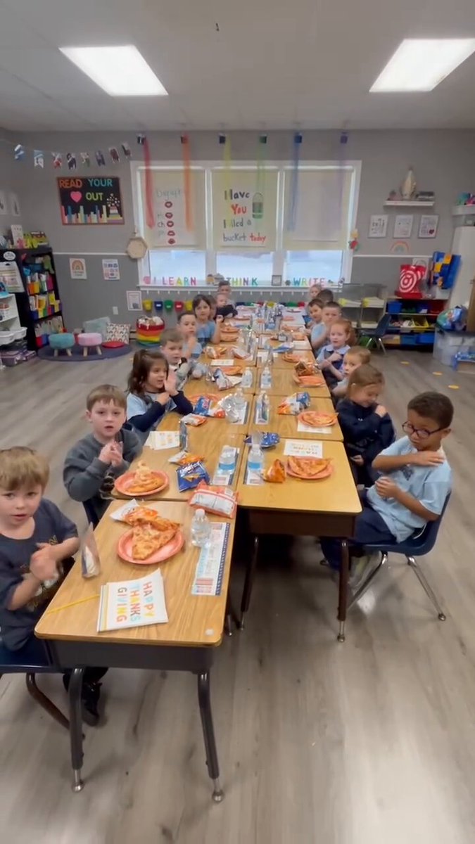 Image for the Tweet beginning: This is how the students