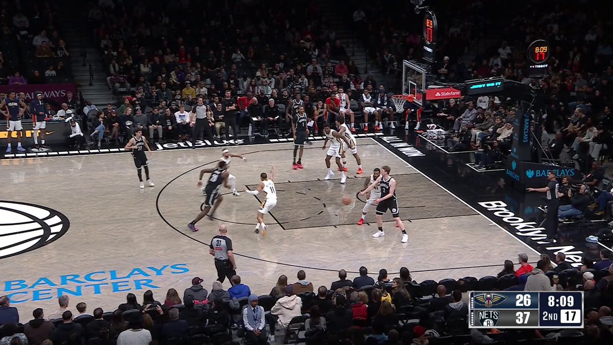 Jose Alvarado just makes things happen.

Micah finishes the lob 