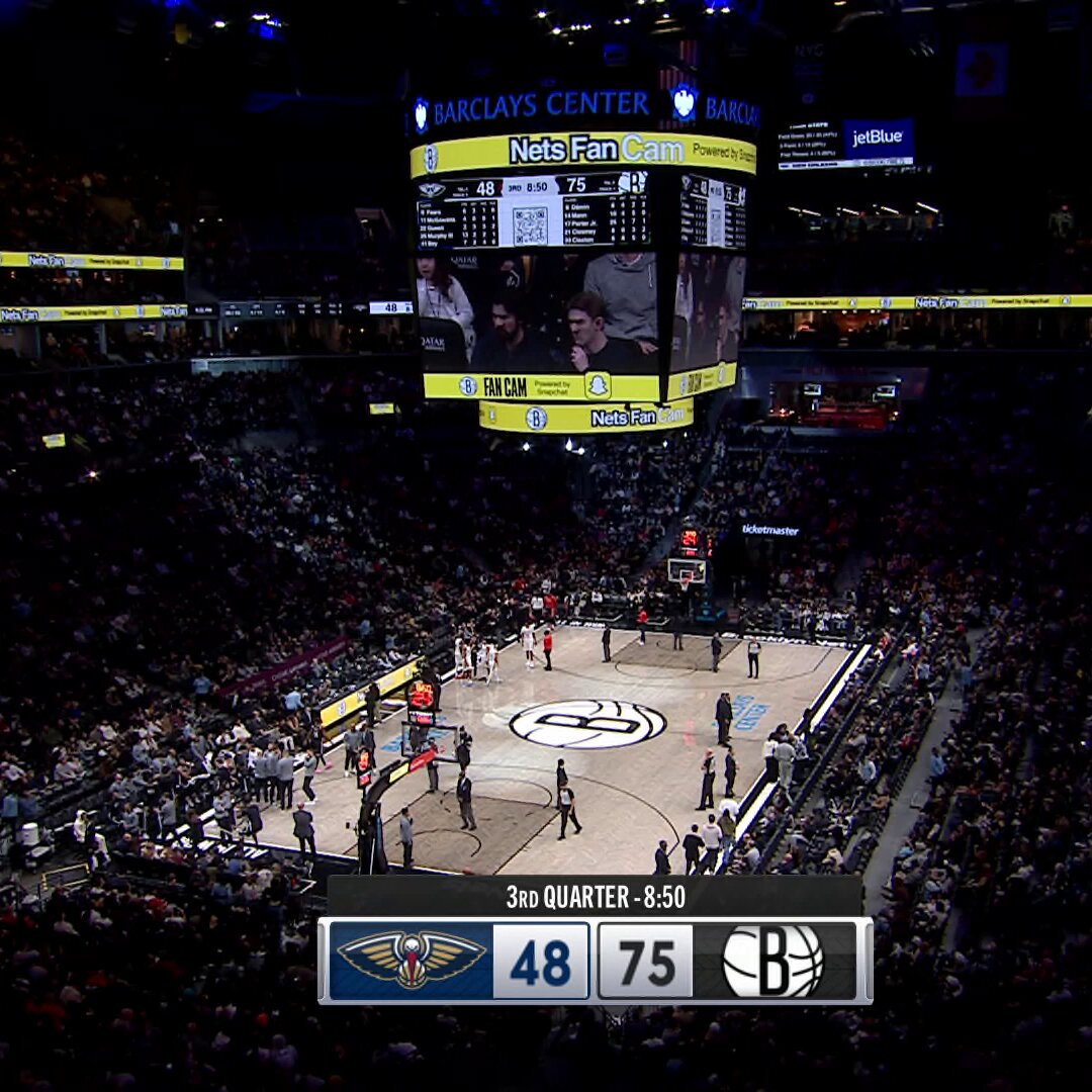 Nets kid reporter Dean, absolutely CRUSHED his appearance on the Nets broadcast! 👏 