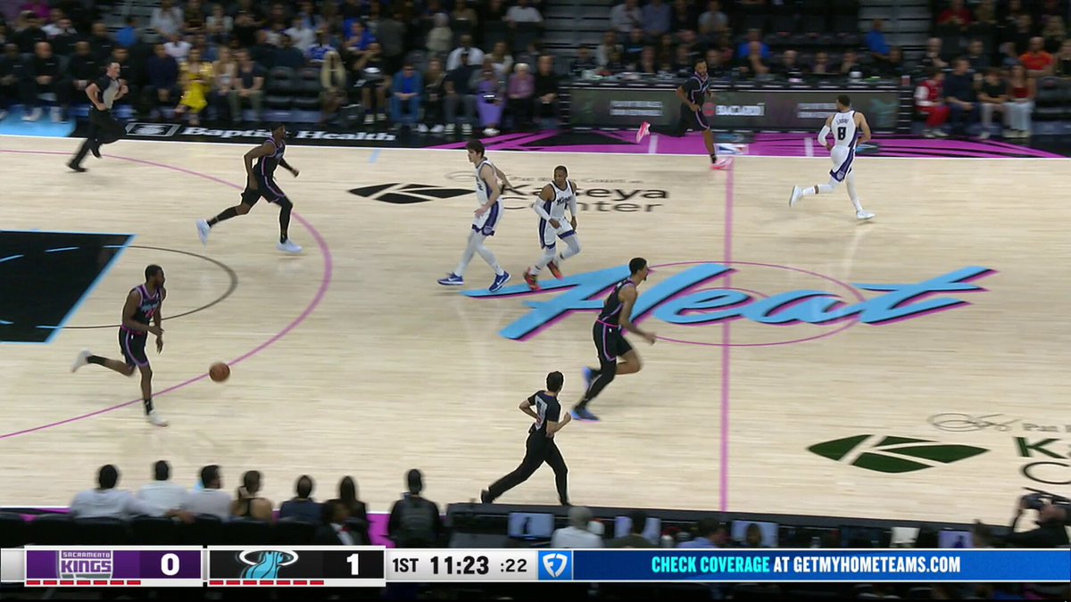 Game underway on @FanDuelSN_Heat! 🔥 