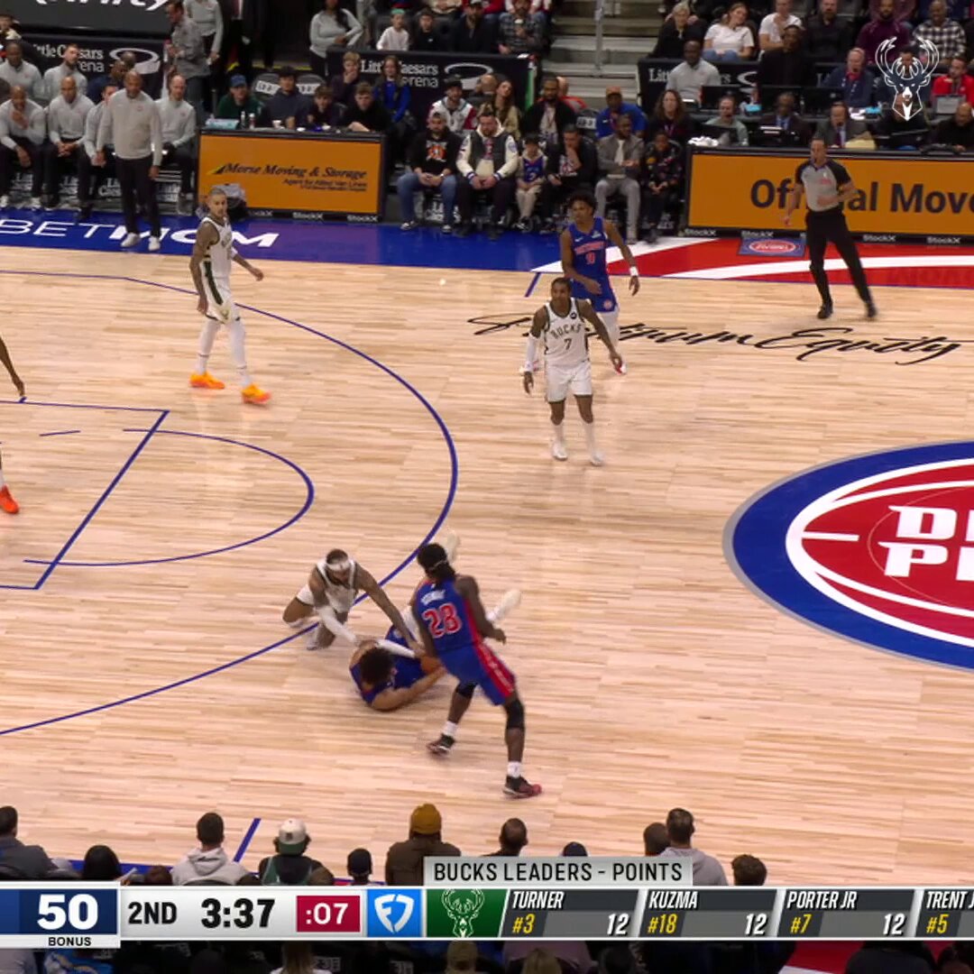 KPJ takes it away and throws it down. 