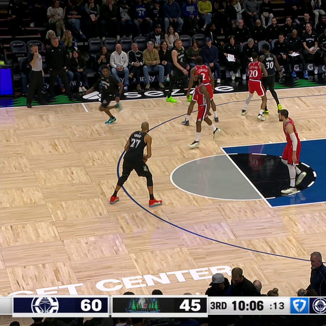 Jaden McDaniels ERUPTED for 20 in the second half!

@Timberwolves win a nail-biter vs. the Clippers 👏 