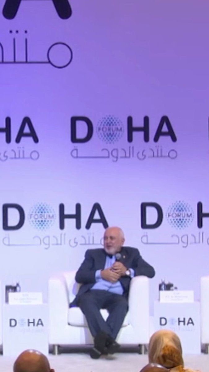 "لا أحد يريد لإيران السقوط ونسعى لأفضل العلاقات معها على أساس الاحترام المتبادل".. أمين عام مجلس التعاون الخليجي في تعليقه على تصريحات لوزير الخارجية الإيراني الأسبق محمد جواد ظريف خلال منتدى الدوحة #سوشال_سكاي 