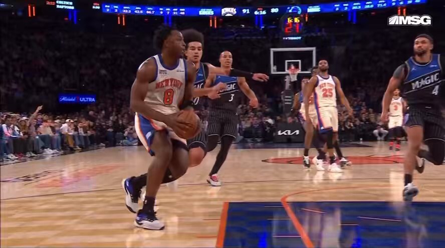 Bro Desmond Bane launched the ball at OG with full force 😂😭💀

 