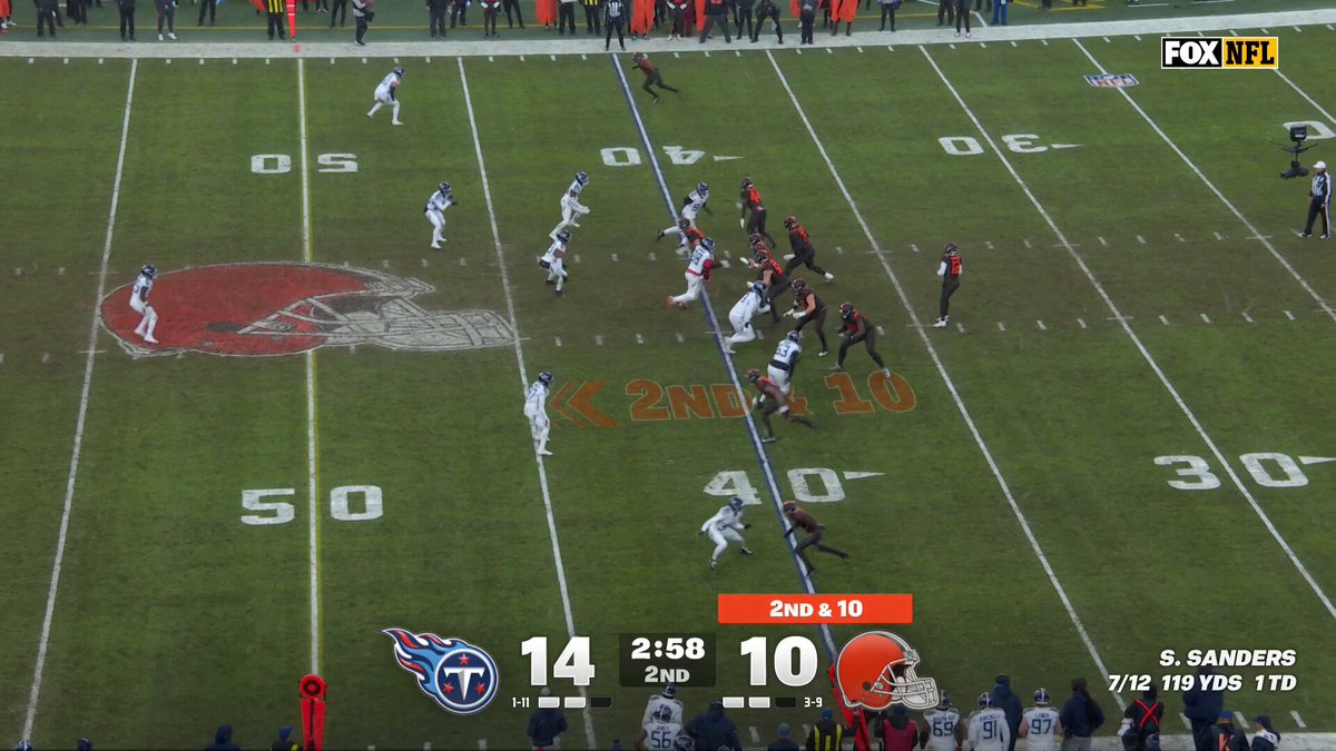 a thing of beauty!

#TENvsCLE on Fox and NFL+ 