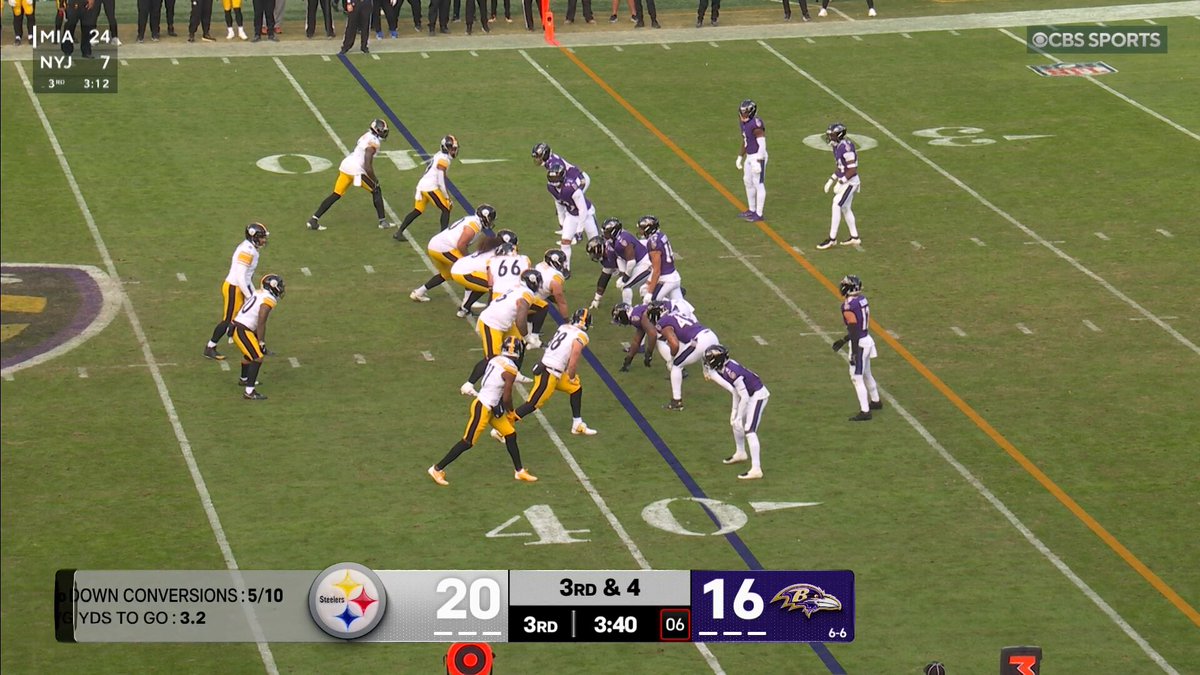 Jaylen Warren TD and the @steelers pad their lead in Baltimore! 👀

(via @NFL)
