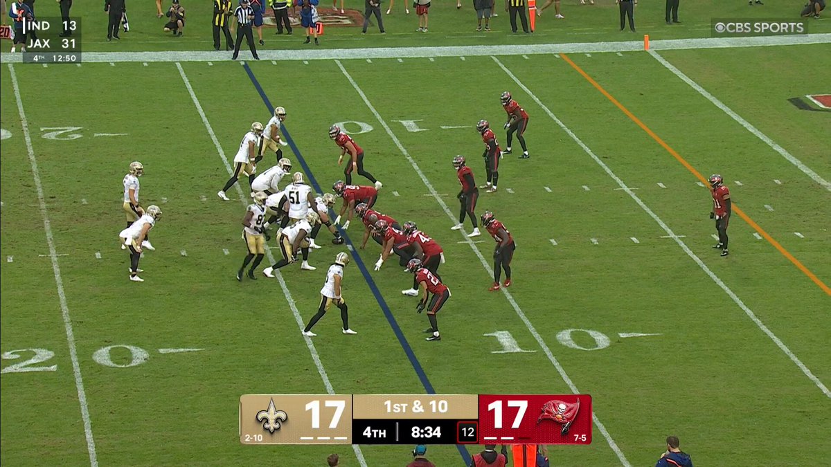 TWO rushing TDs for Tyler Shough today! 🔥

Saints lead the Bucs in Tampa! 👀

(via @Saints)
