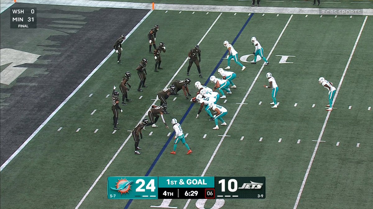 Come for the @Ollie_Gordon2 touchdown, stay for the O-line effort!! 😤 