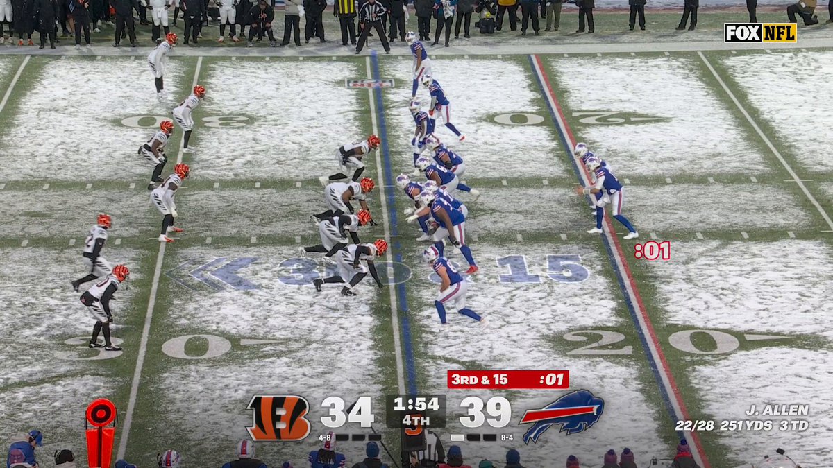 JOSH ALLEN SEALS THE GAME ON 3RD & 15 😤 