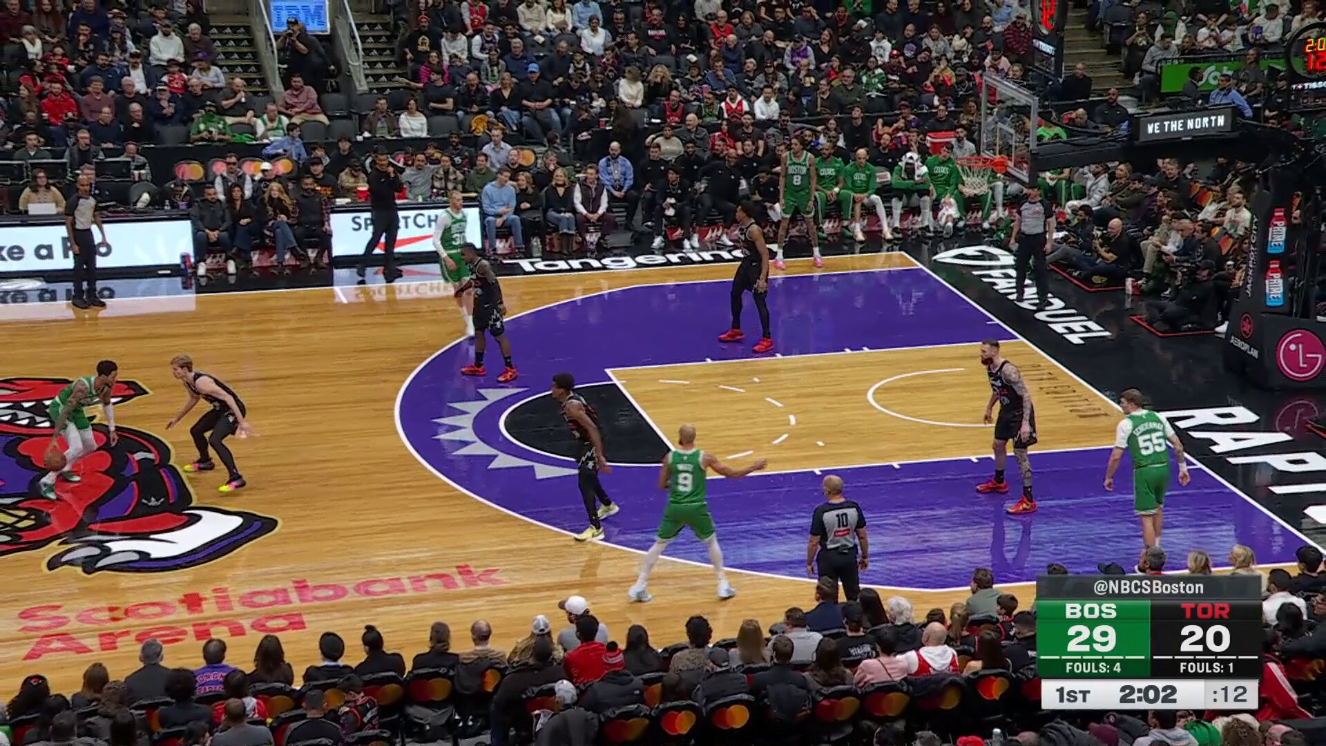 14 PTS. 5-7 FGM. 3-5 3PM. 

Derrick White providing the scoring punch for Boston