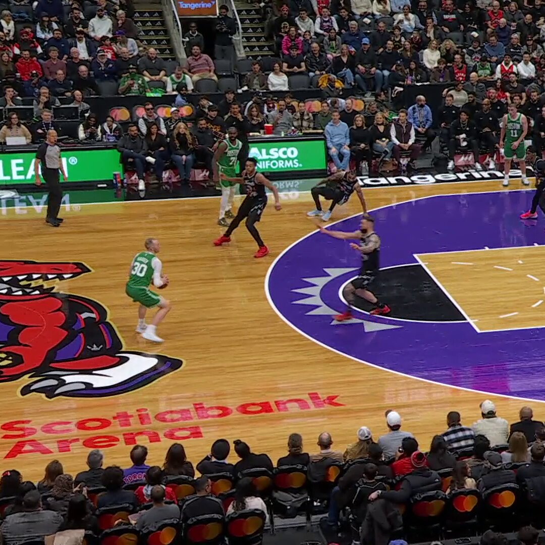 Jordan Walsh crashes for the board &amp; SLAMS IT!

Boston seeking 5th straight win on the road: