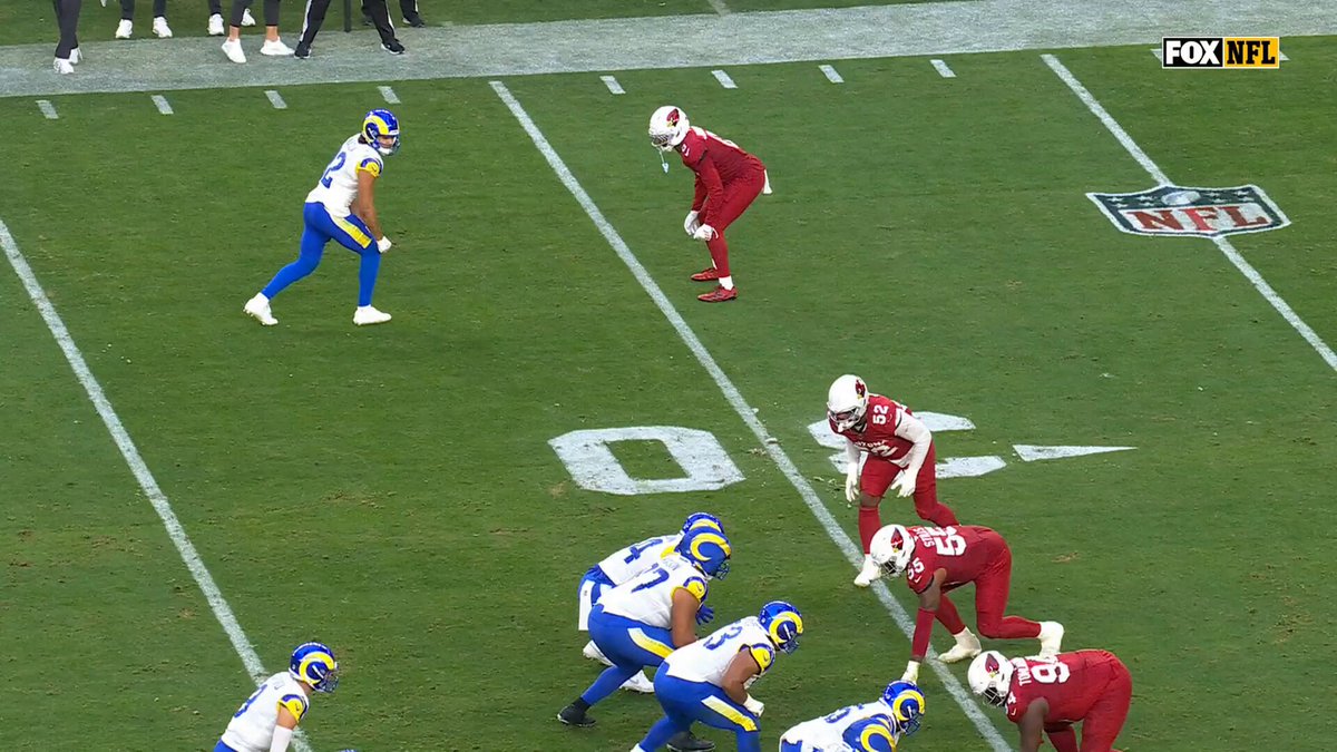 PUKA MOSSED THE DEFENDER FOR THE TD 😱 

(via @RamsNFL) 