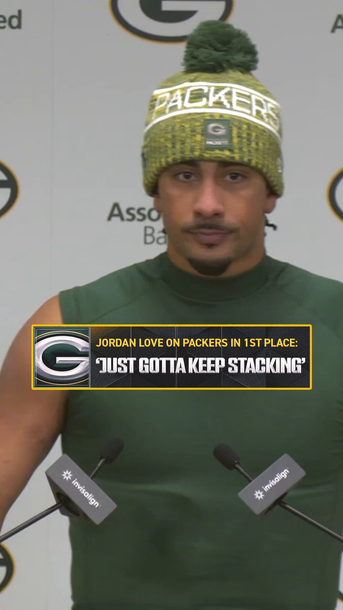 Jordan Love talks about being in first place 