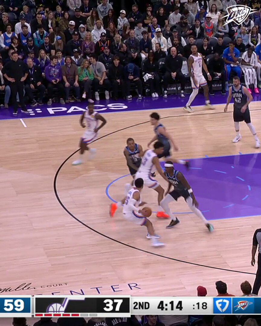 Kenny. Hustle. And. One. 💪 