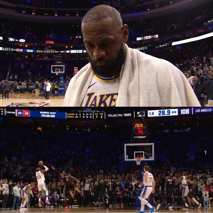 "I meshed it for the first time in my life."

LeBron knew he had to combo the silencer with the crown after scoring 10 straight points ‍