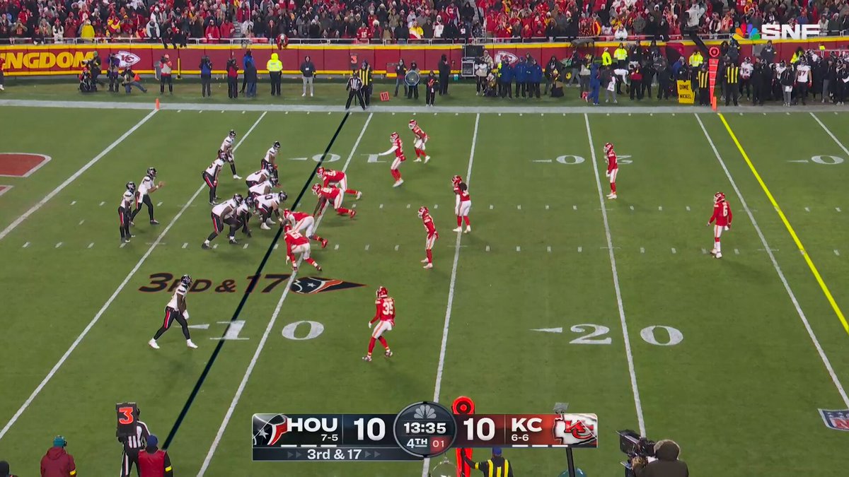 Stroud's pocket awareness on 3rd & 17 was elite

HOUvsKC on NBC
Stream on @NFLPlus + Peacock 