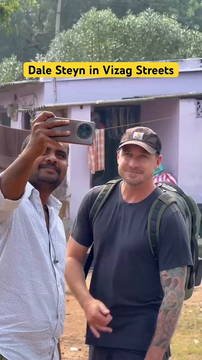 Dale steyn in vizag villages Picture