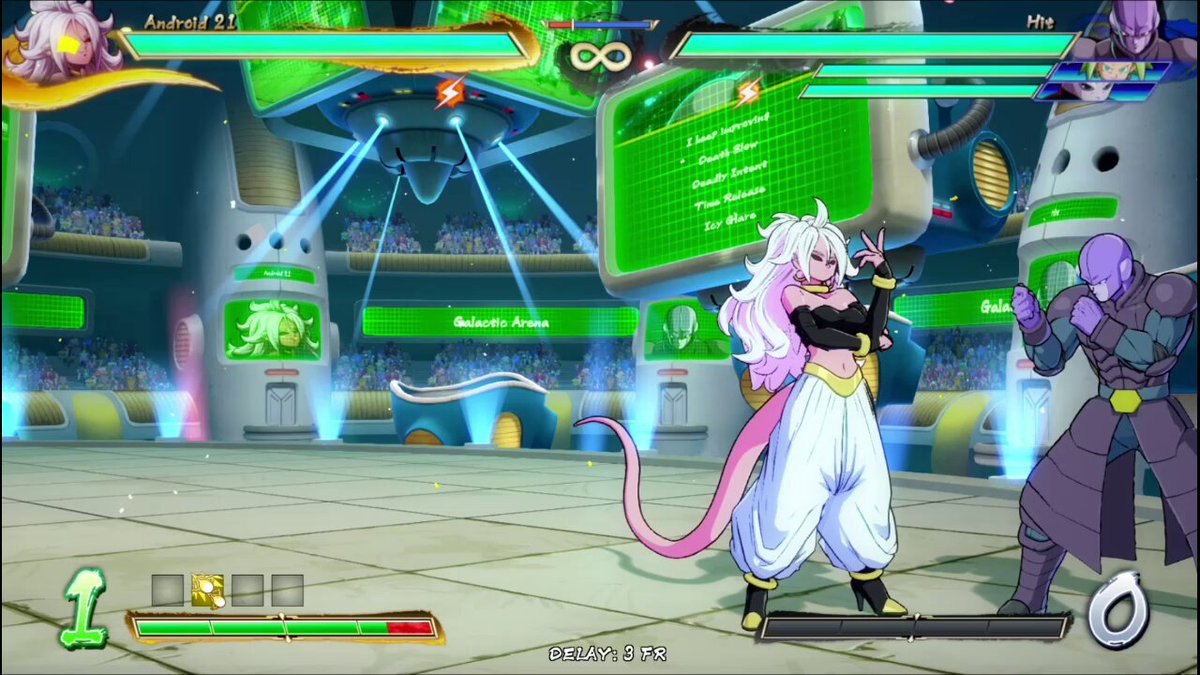 DBFZ v1.42 Majin 21 TOD [ - ] [Yellow] [ - ] [ - ] In the starter