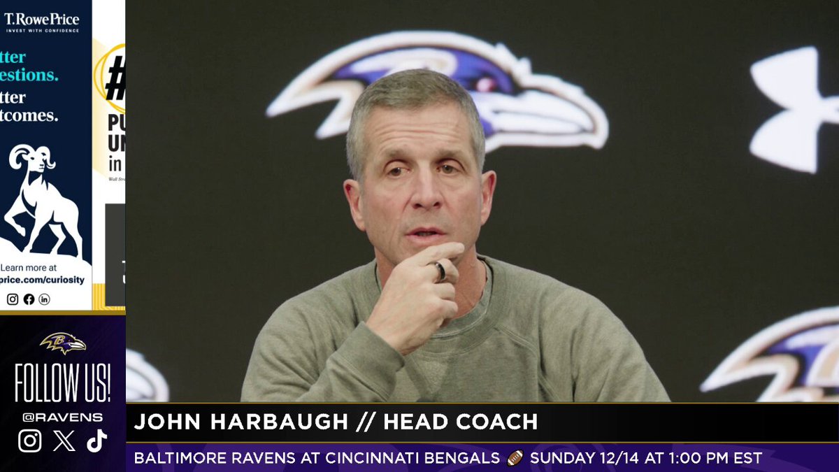 Coach Harbaugh on the need to get DeAndre Hopkins more involved: 