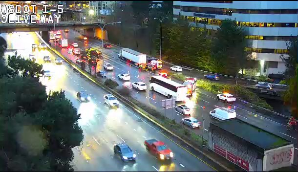 Lalu lintas tersendat, I-5 Selatan!