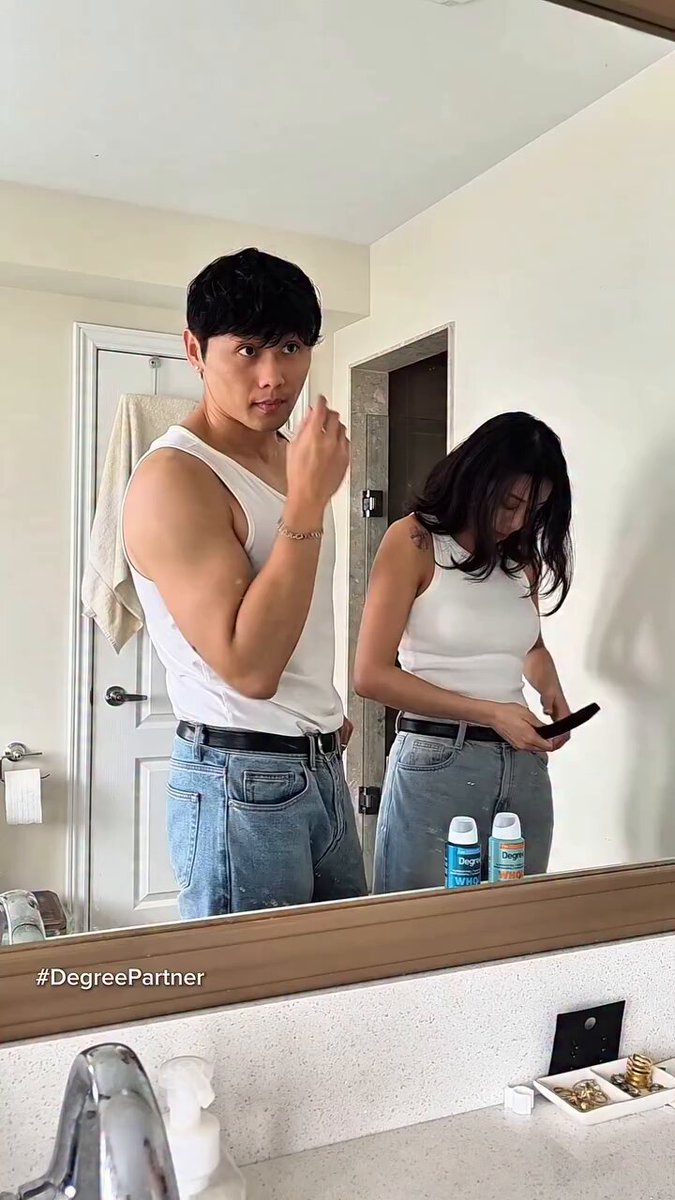 Jules & Andy came through for City Night and stayed fresh all game long thanks to @Degree . Love to see our fans outside having a night. 🫶 