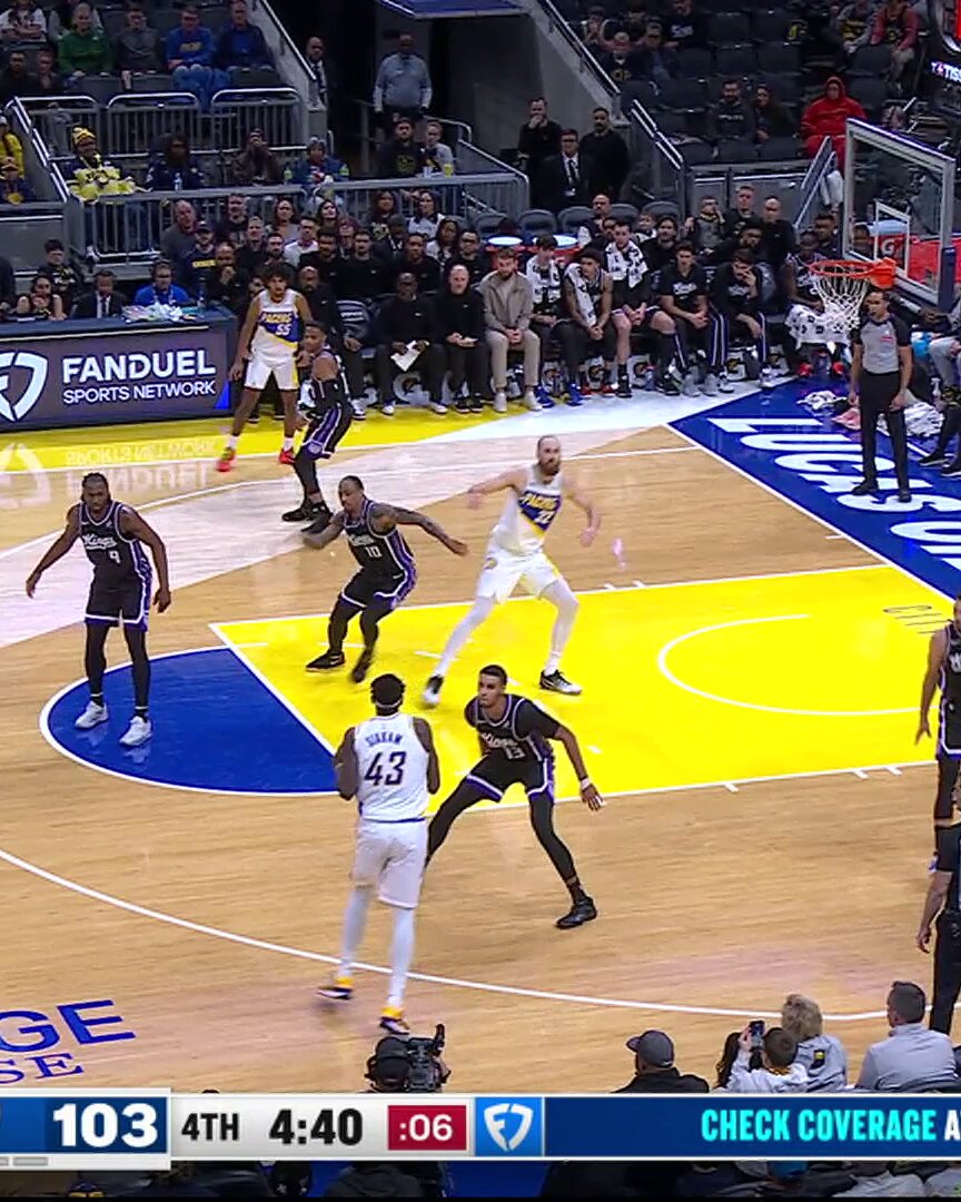 a DEEP three for Andrew Nembhard 🏹 