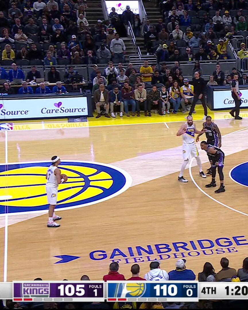 Andrew Nembhard is taking over 🙌 