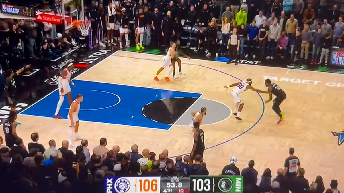 It's Gillespie's turn to help 1 pass away and I hope it's not how Phoenix wants to play these. This is a Neo level dodging of a bullet.
The help should come from weakside 