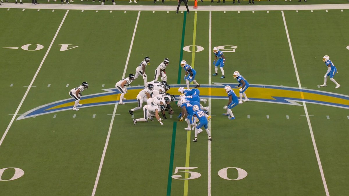 SEE YA SAQUON! 52-YARD TD! 

PHIvsLAC on ESPN/ABC
Stream on @NFLPlus and ESPN App 