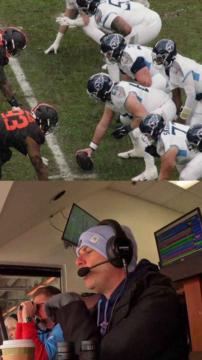 Tony Pollard's career-long 65 yard touchdown as called by @TitansTZ @TitansRadio 