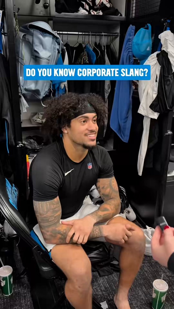 We had to introduce our players to some corporate lingo 