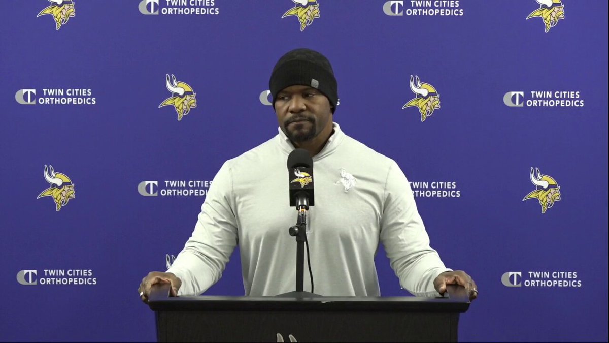 “Harry is somebody who, I would say based on my time here, embodies all the things that we want in a Viking” - Defensive Coordinator Brian Flores on @harrismith22 