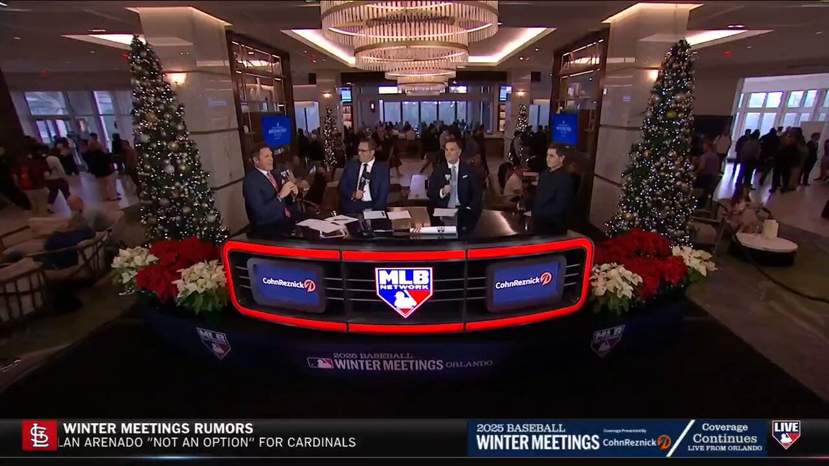 Padres POBO and GM A.J. Preller responds to the rumors regarding a potential big trade at the #WinterMeetings:

MLB Network + @CohnReznick 