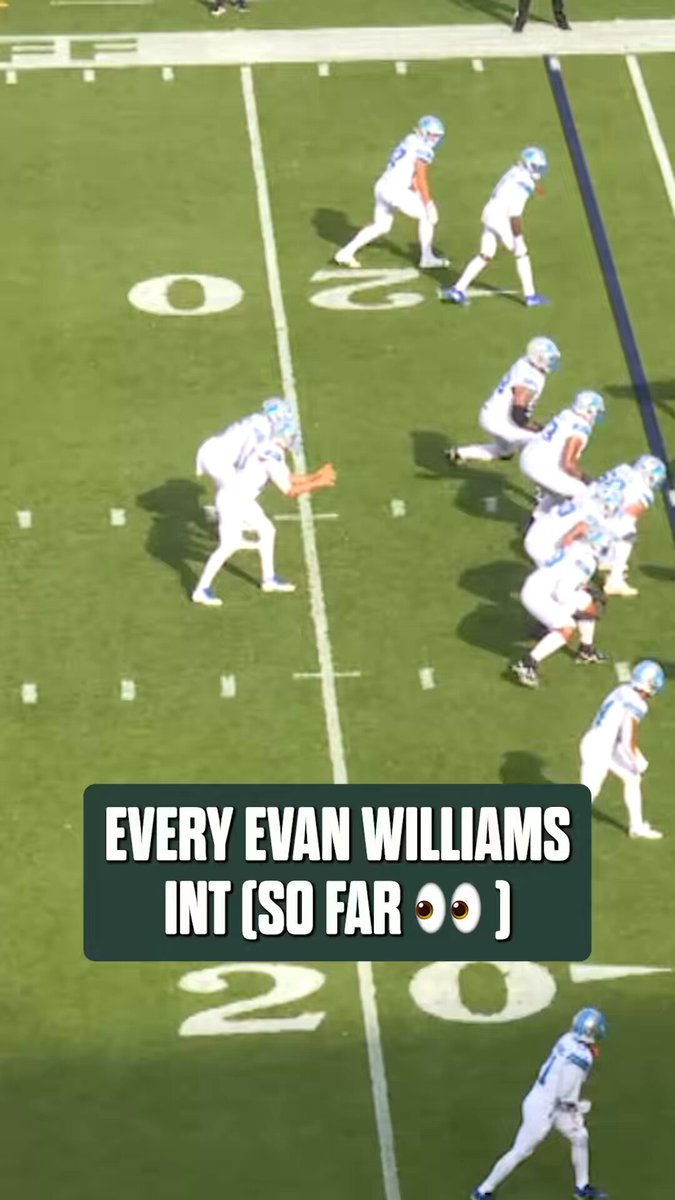 Your team leader in INTs just picked off the QB

RT to #ProBowlVote for Evan Williams 