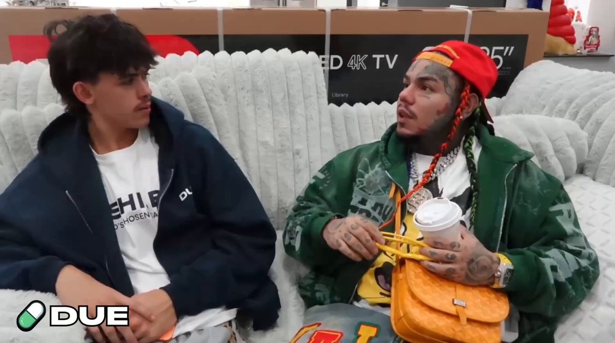 6ix9ine using better logic than most of CT. Brutal