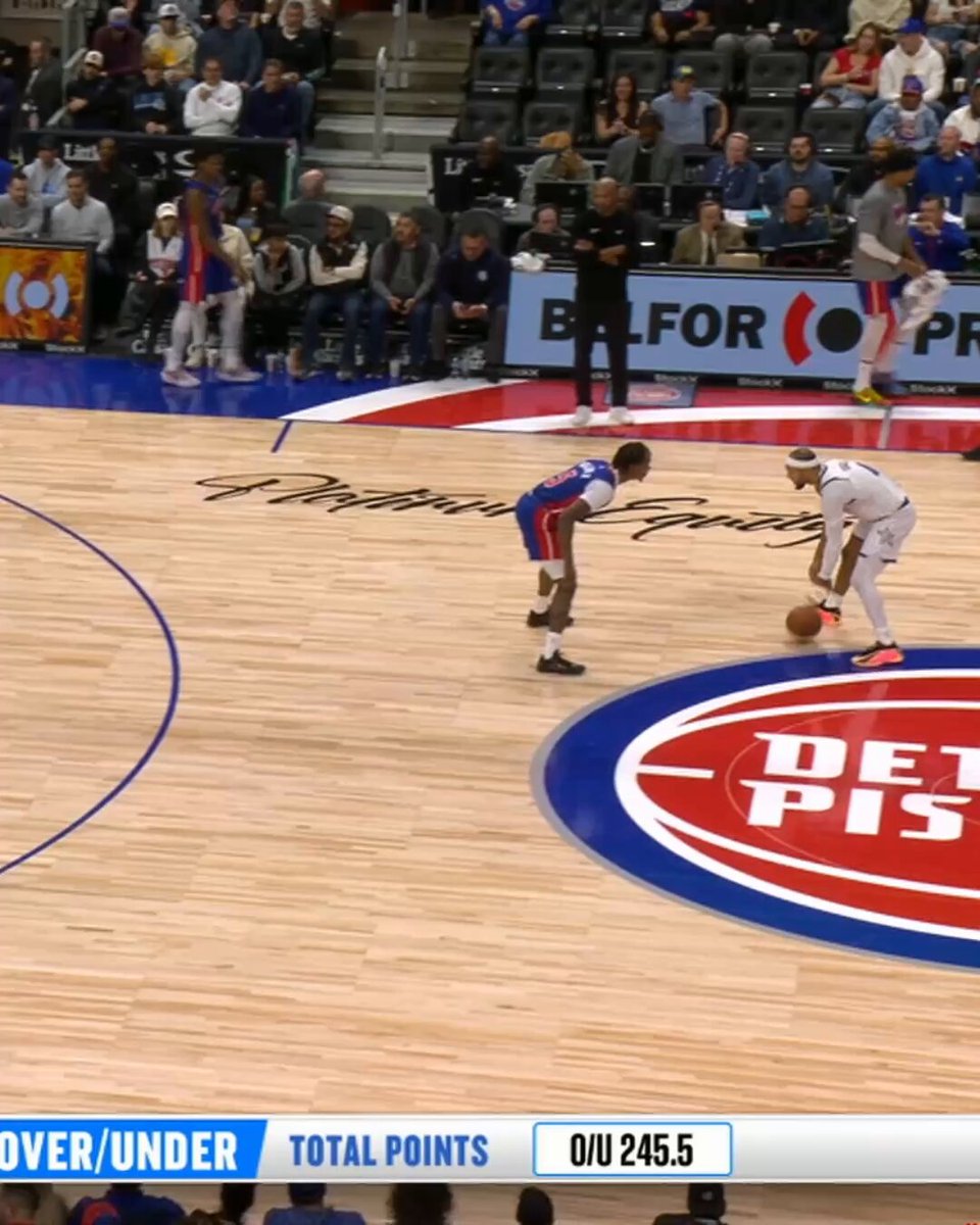 90 seconds of @ron2kholland being a DAWG…

He’s recorded 40 steals (1.7 SPG) so far this season, tied for fifth in the @NBA 